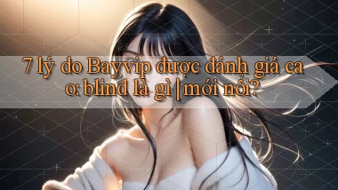 7 lý do Bayvip được đánh giá cao blind là gì mới nổi