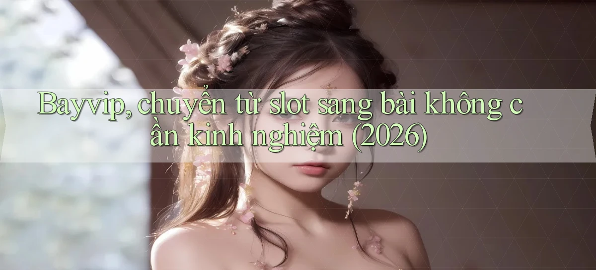 Bayvip, chuyển từ slot sang bài không cần kinh nghiệm (2026)