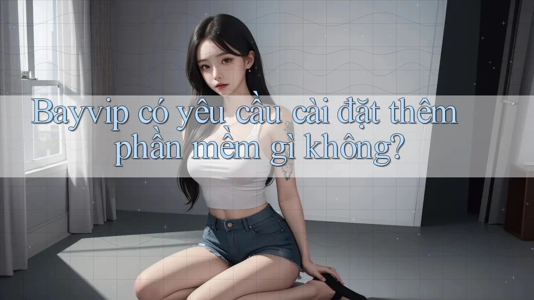 Bayvip có yêu cầu cài đặt thêm phần mềm gì không?
