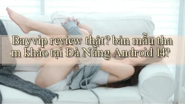 Bayvip review thật bản mẫu tham khảo tại Đà Nẵng Android 14