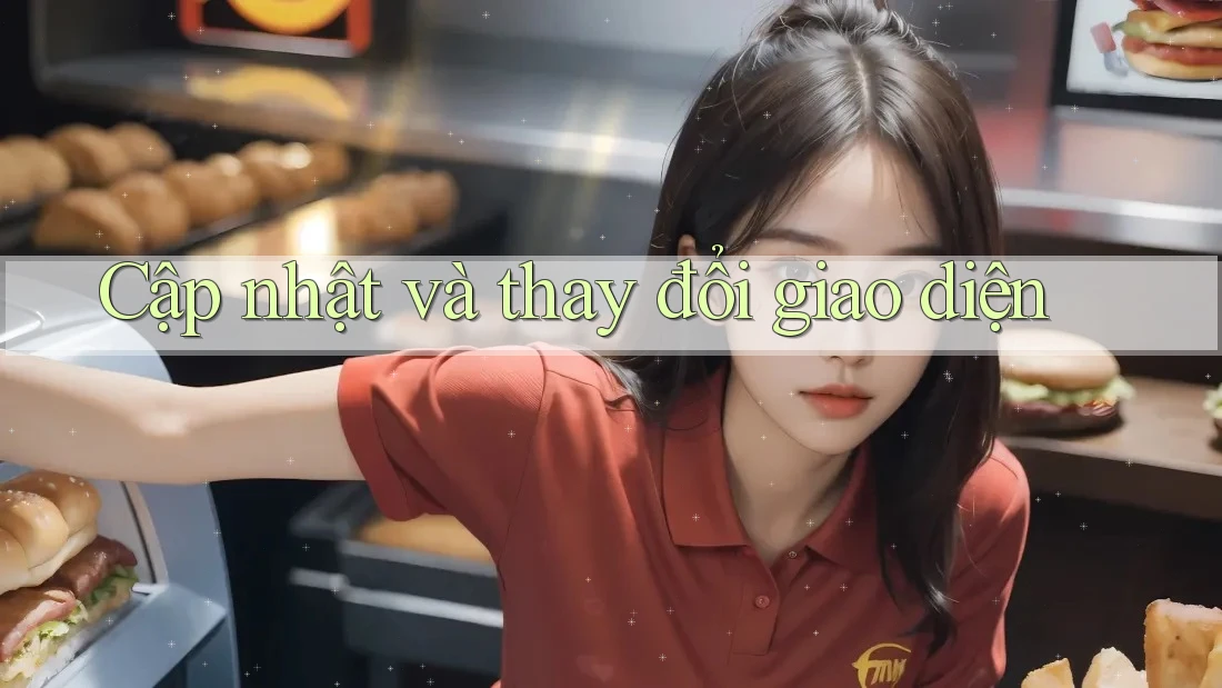 Cập nhật và thay đổi giao diện