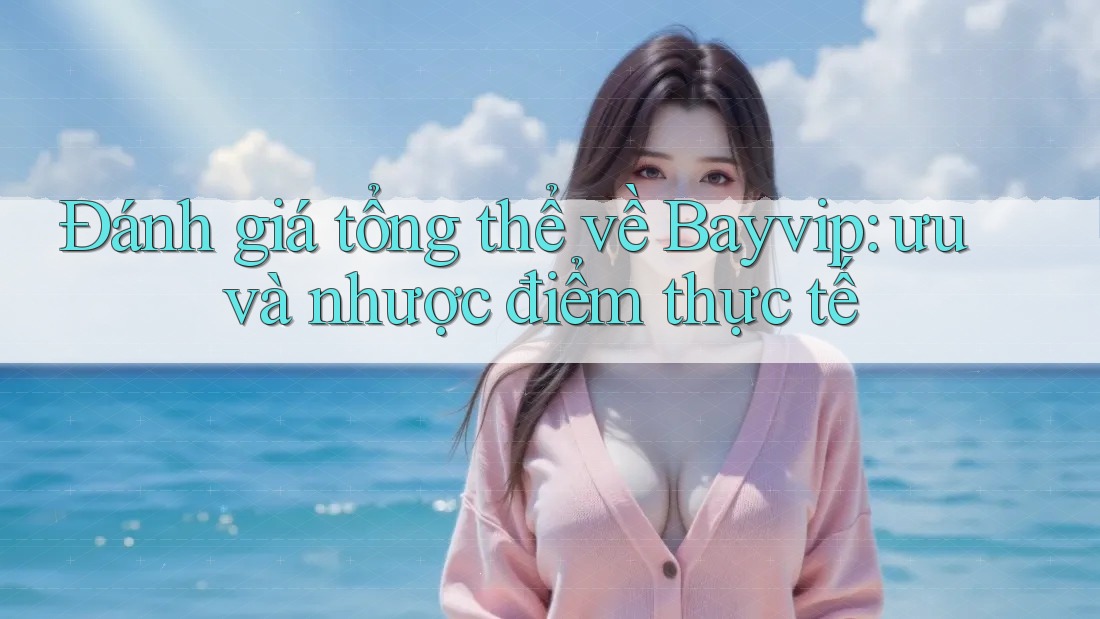 Đánh giá tổng thể về Bayvip: ưu và nhược điểm thực tế