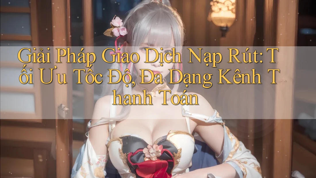 Giải Pháp Giao Dịch Nạp Rút: Tối Ưu Tốc Độ, Đa Dạng Kênh Thanh Toán Giải Pháp Giao Dịch Nạp Rút: Tối Ưu Tốc Độ, Đa Dạng Kênh Thanh Toán
