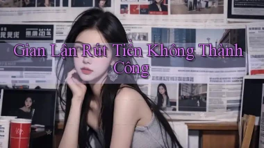 Gian lận Rút tiền không thành công