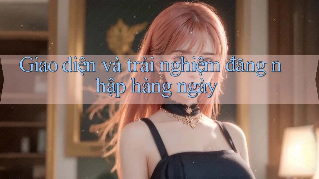 Giao diện và trải nghiệm đăng nhập hàng ngày Giao diện và trải nghiệm đăng nhập hàng ngày