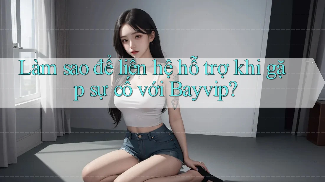 Làm sao để liên hệ hỗ trợ khi gặp sự cố với Bayvip?