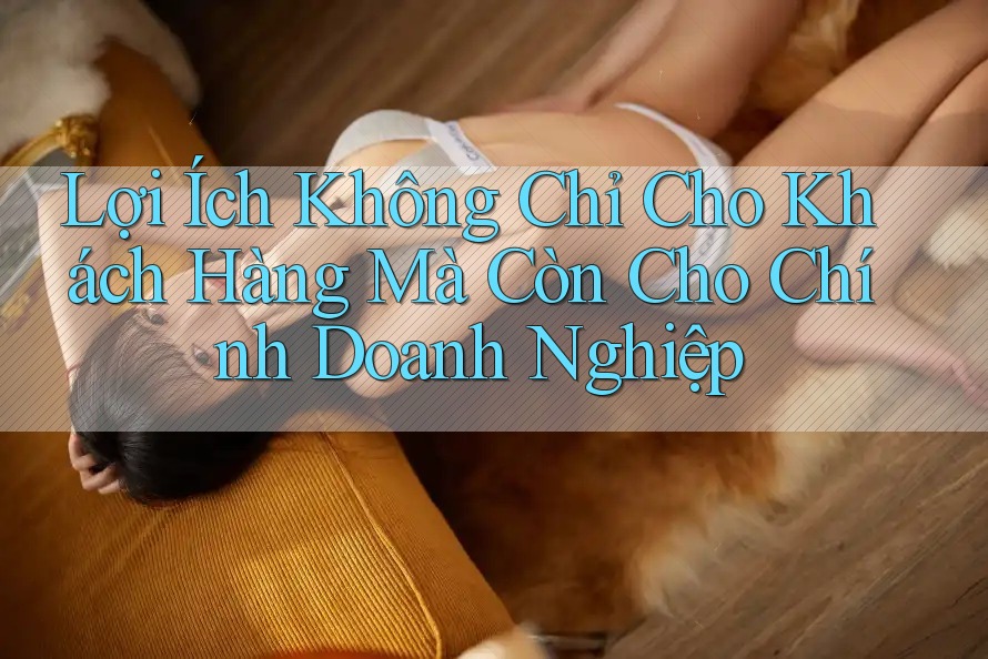 Lợi Ích Không Chỉ Cho Khách Hàng Mà Còn Cho Chính Doanh Nghiệp