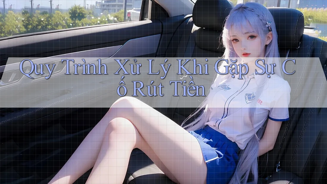 Quy Trình Xử Lý Khi Gặp Sự Cố Rút Tiền