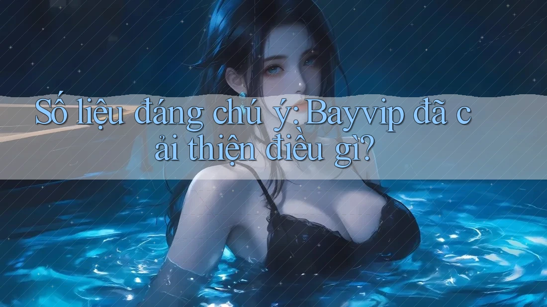 Số liệu đáng chú ý: Bayvip đã cải thiện điều gì?