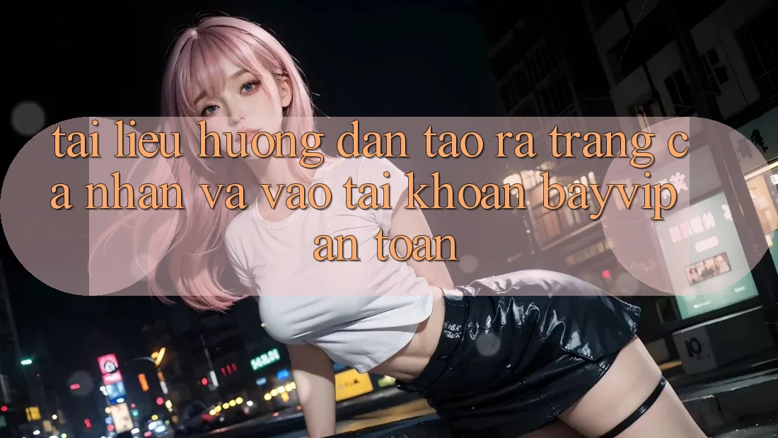Tài liệu hướng dẫn Tạo ra trang cá nhân Và Vào tài khoản Bayvip An toàn
