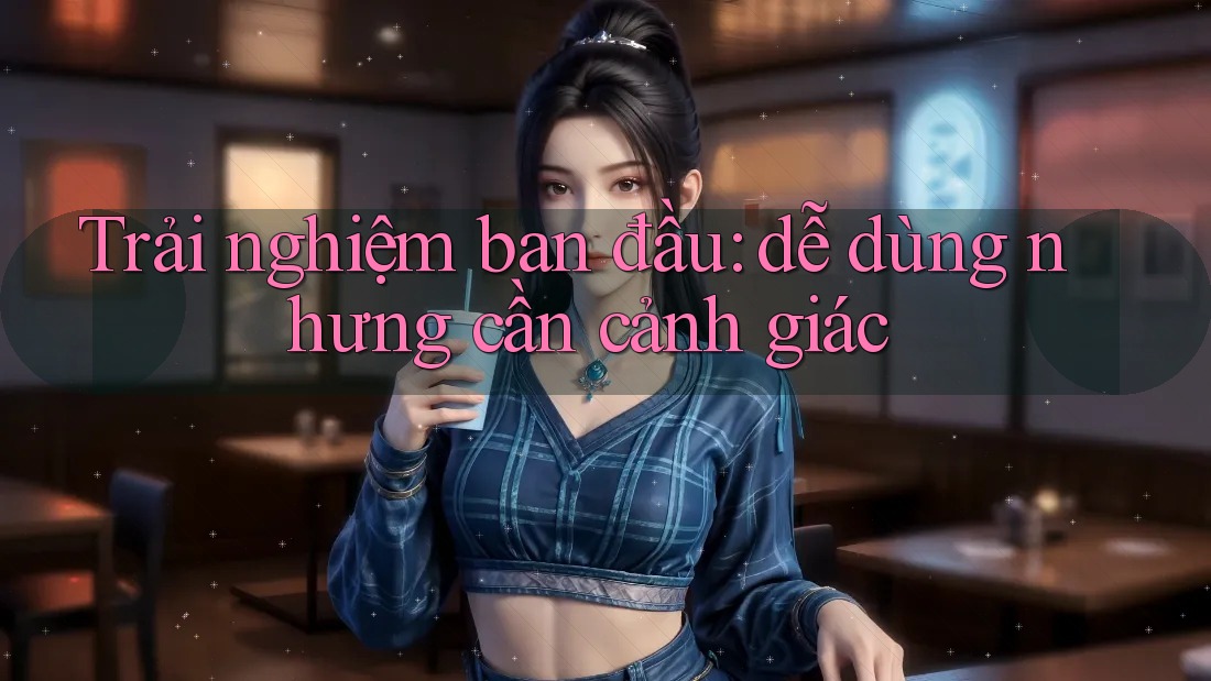 Trải nghiệm ban đầu: dễ dùng nhưng cần cảnh giác