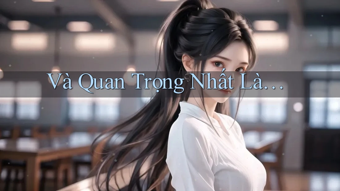 Và Quan Trọng Nhất Là… Và Quan Trọng Nhất Là…